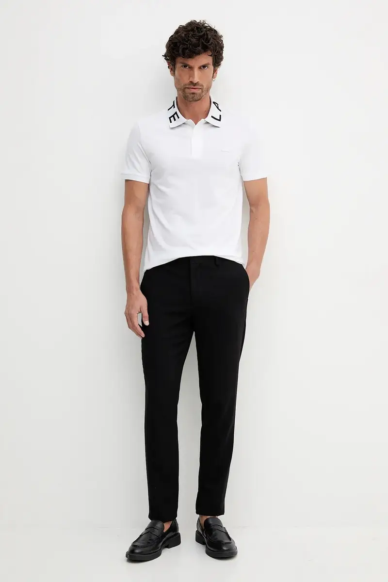 Lacoste Polo Uomo Bianco 3423614 miniatura 2