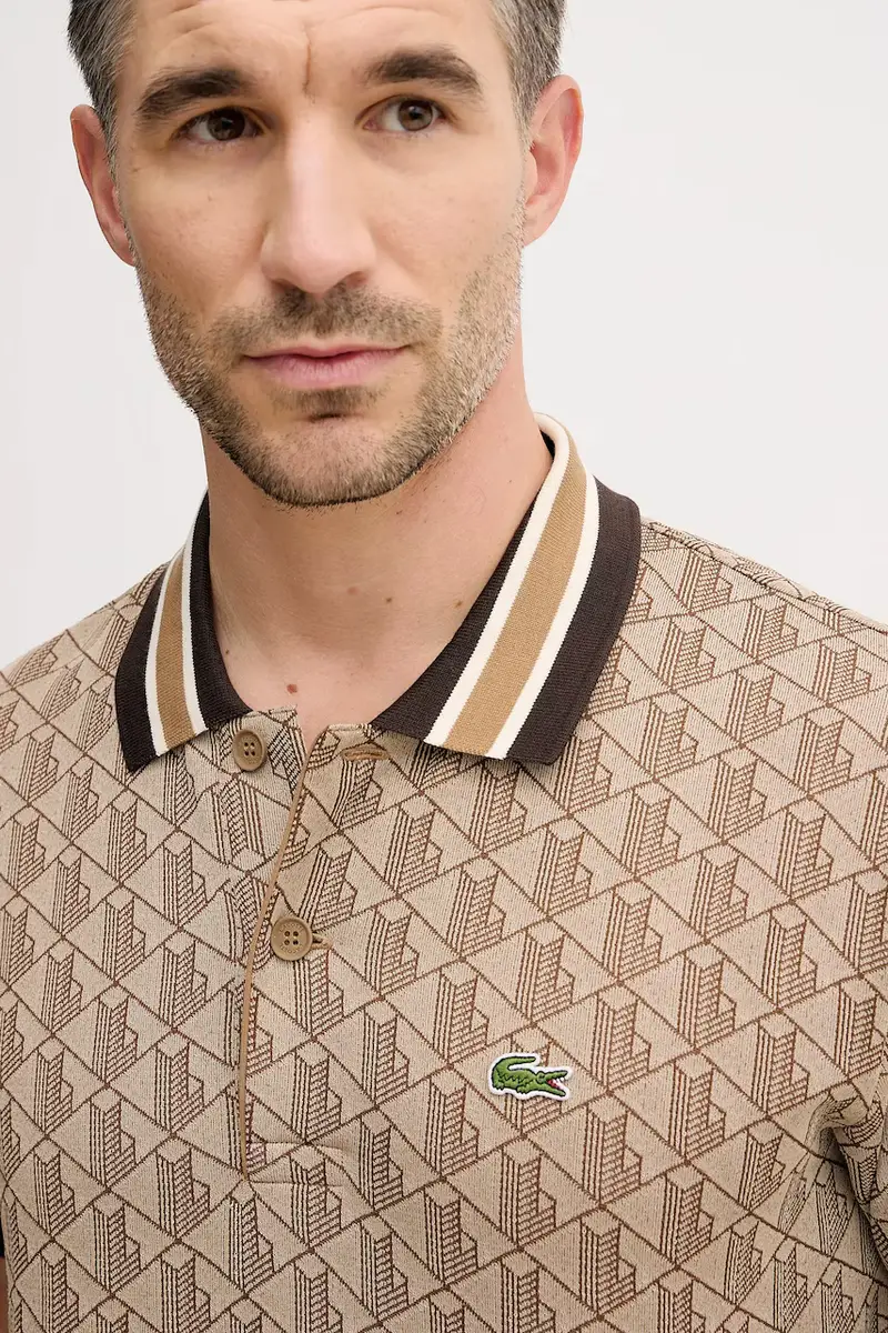 Lacoste Polo Uomo Grigio 3830382 miniatura 4