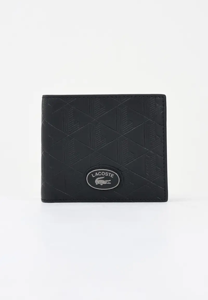 Lacoste Portafogli Uomo Nero 1096177