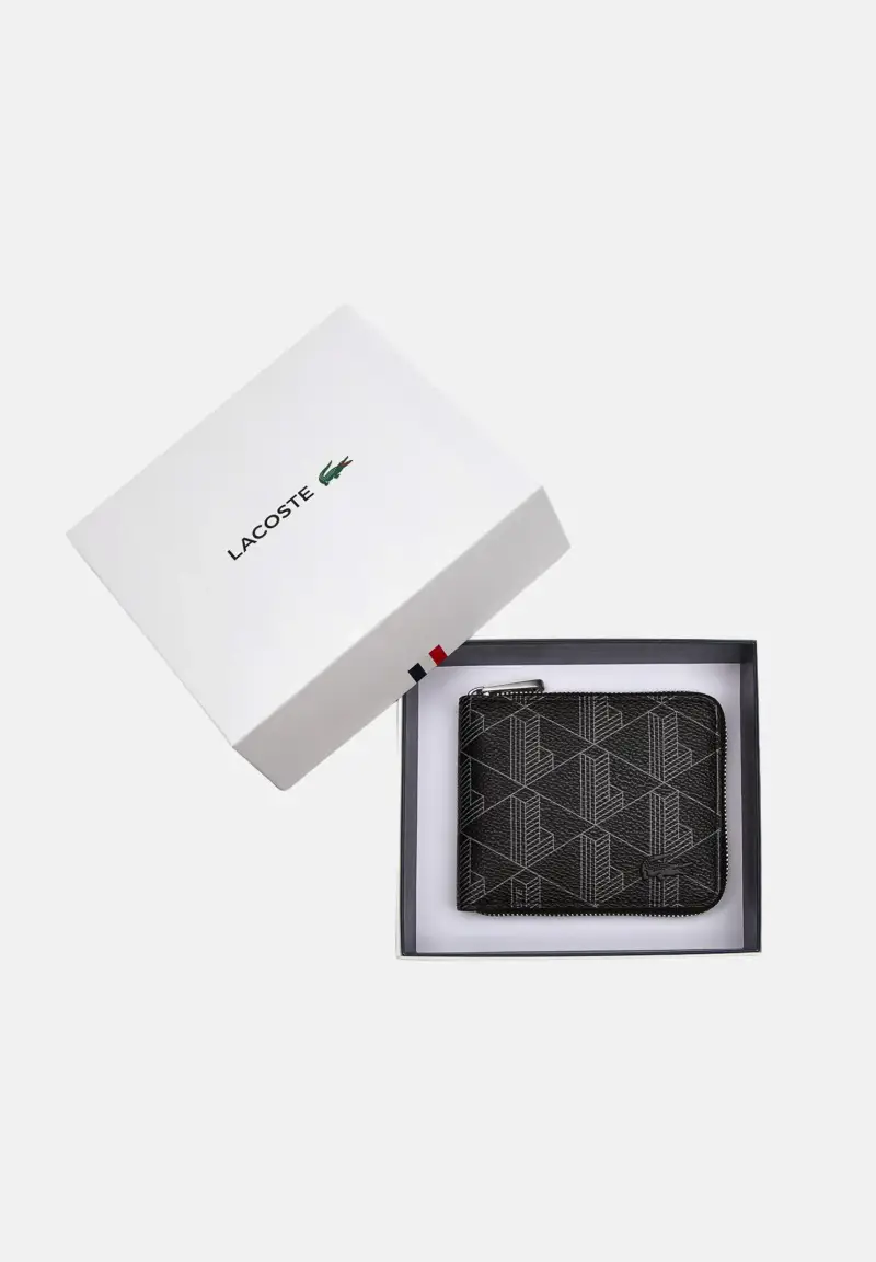 Lacoste Portafogli Uomo Nero 4182376 miniatura 3