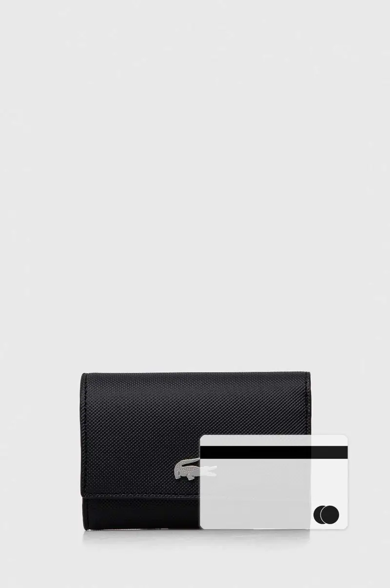 portafoglio donna colore nero miniatura 5