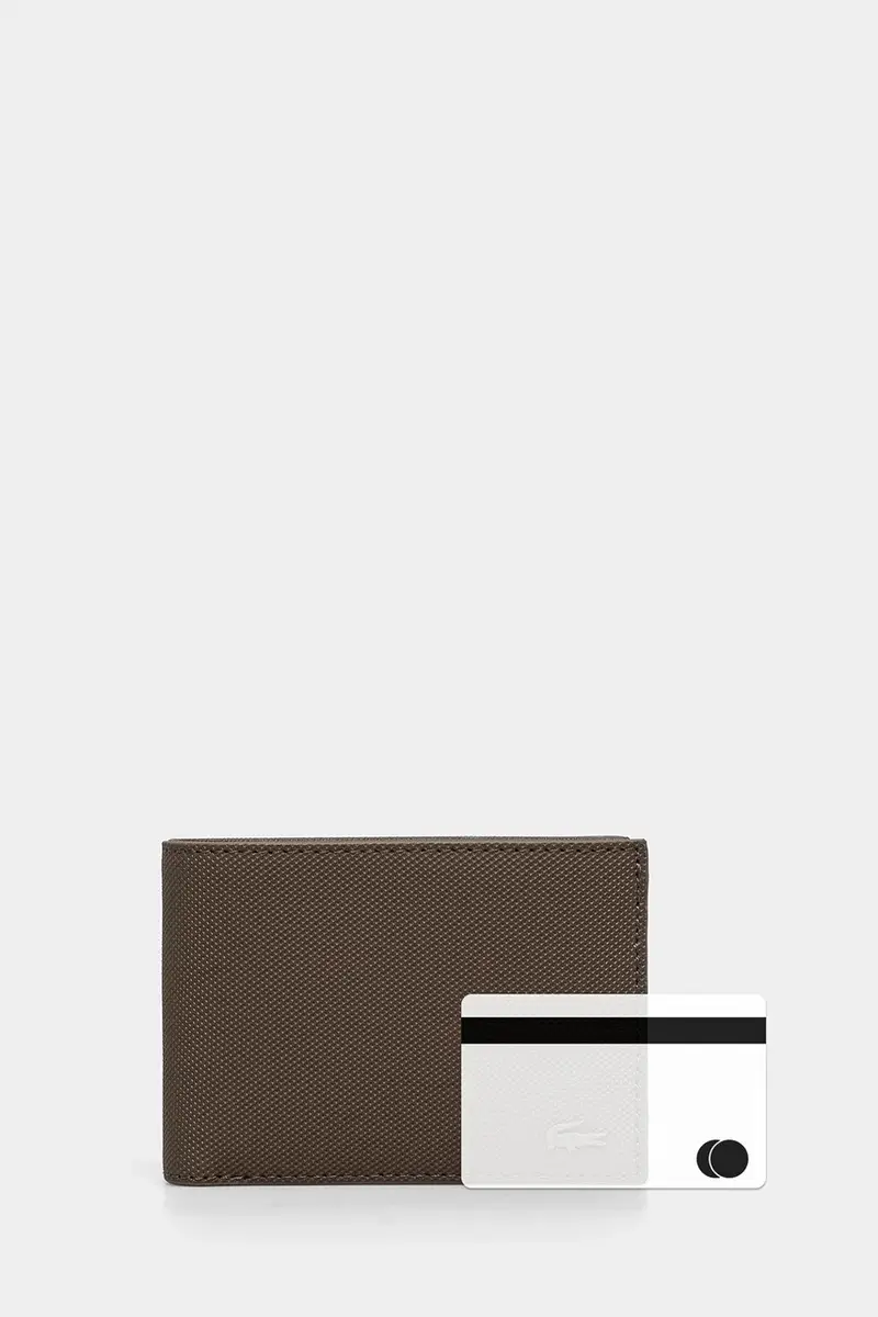 portafoglio uomo colore beige NH4419HC Marrone miniatura 5