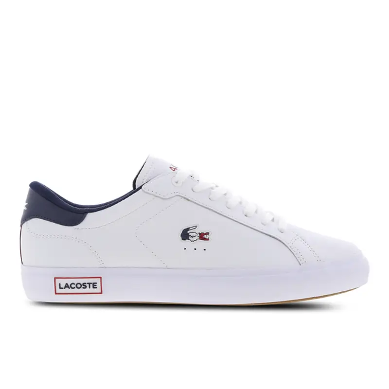 Lacoste Powercourt male Scarpe - Bianco - Cuoio - Foot Locker