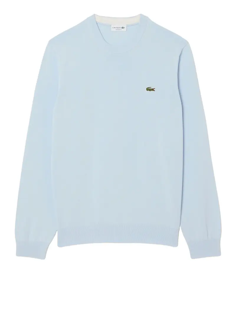 pullover lacoste da uomo - celeste