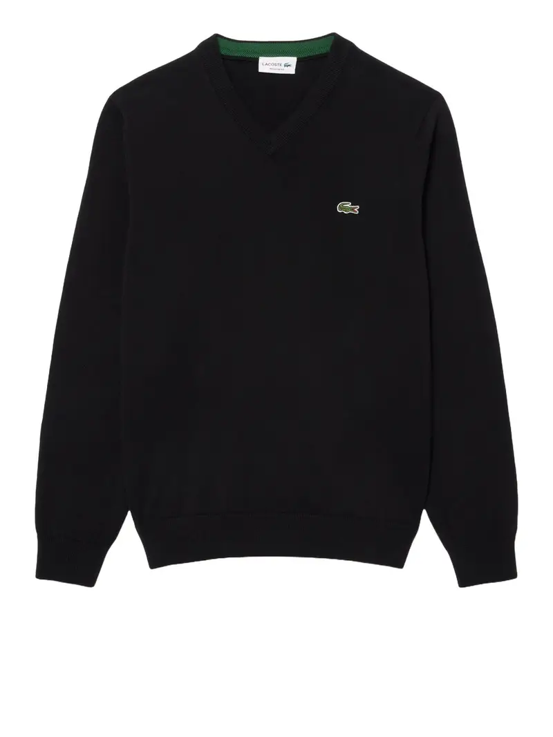 pullover lacoste da uomo - nero