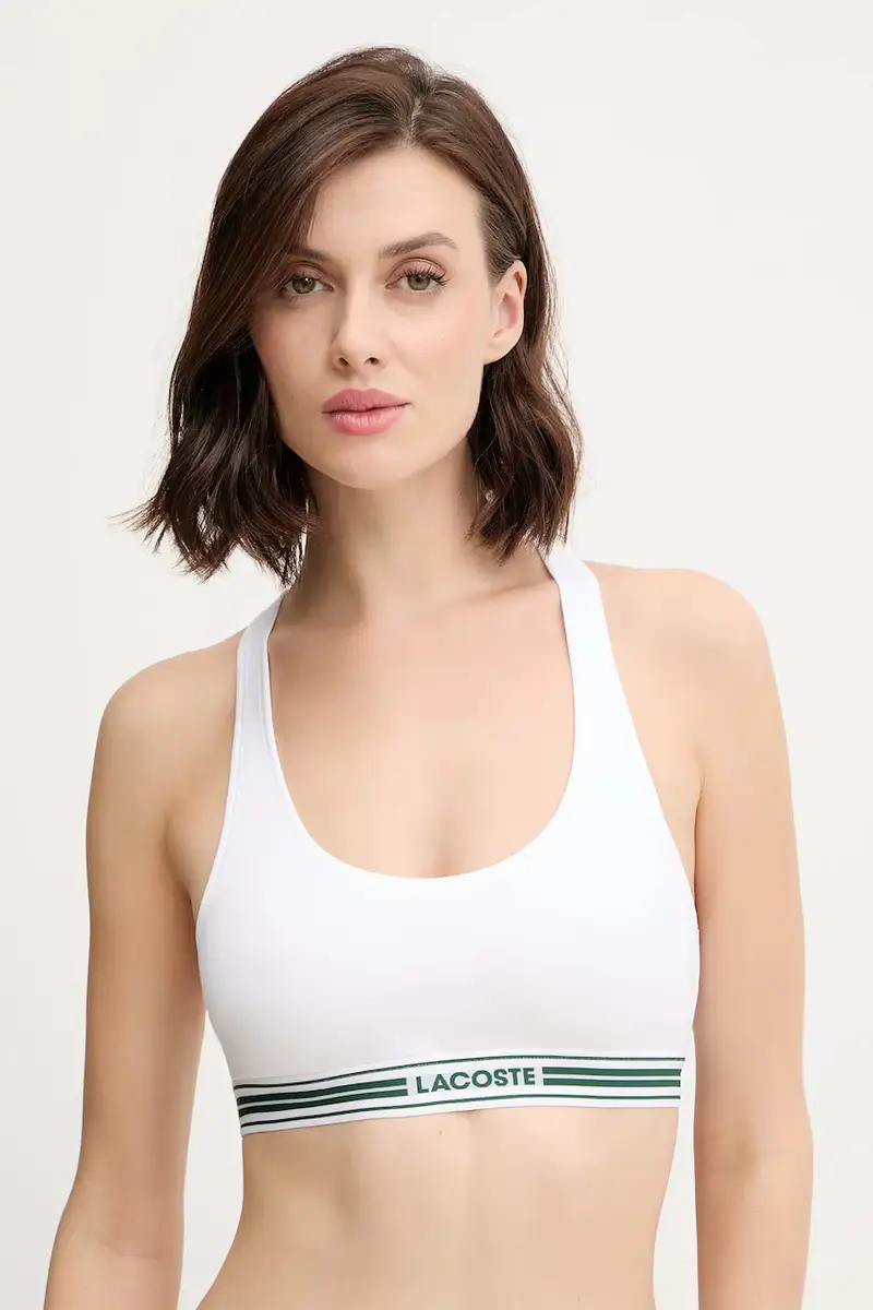 reggiseno colore nero IF8179 Bianco