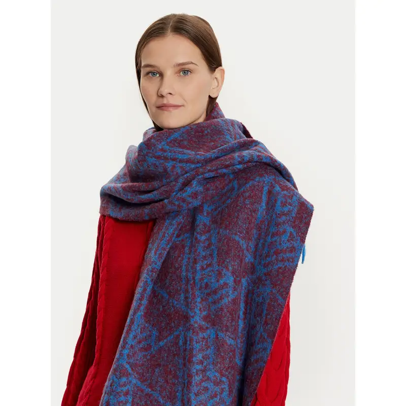 Sciarpa Lacoste RE0804 Blu