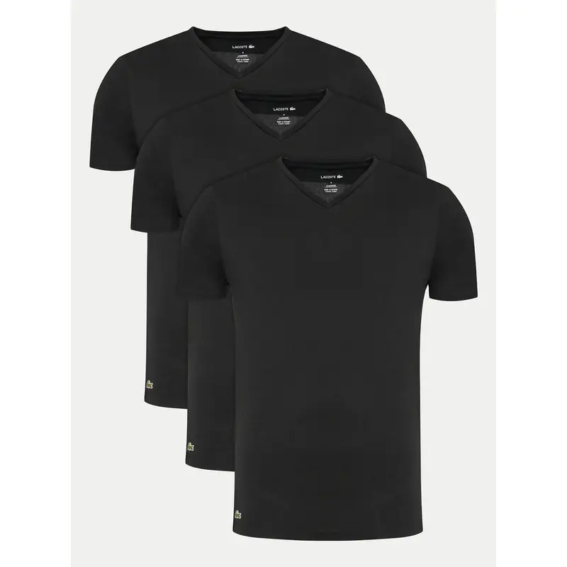 Set di 3 T-shirt TH9008 Nero Slim Fit