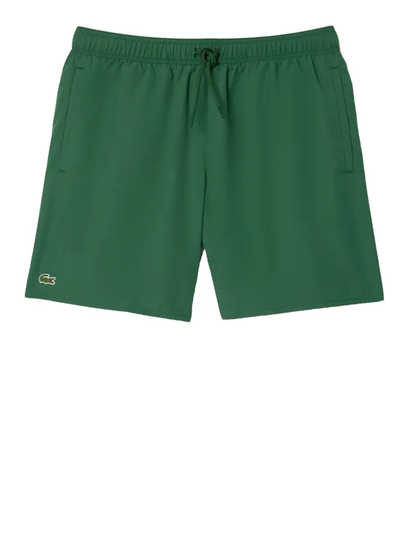 shorts mare lacoste da uomo - verde