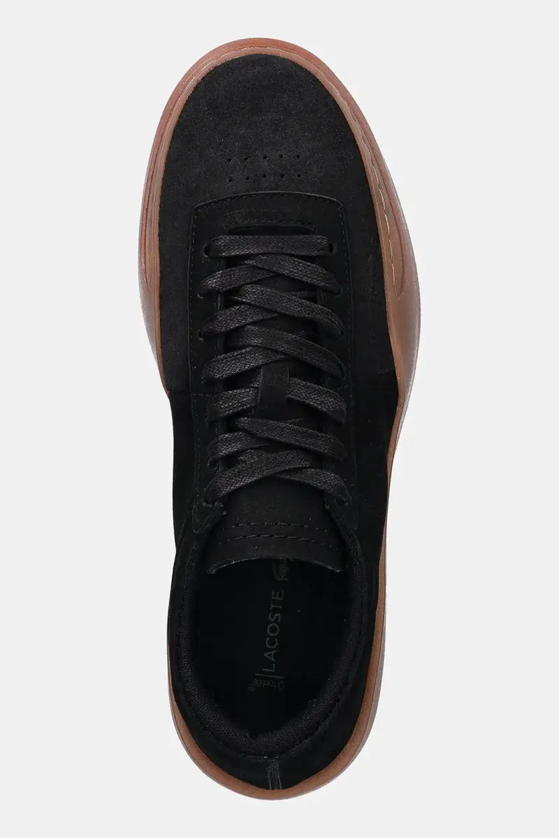 sneakers in camoscio Aura Club Sneakers uomo colore nero 50SMA0141 miniatura 4