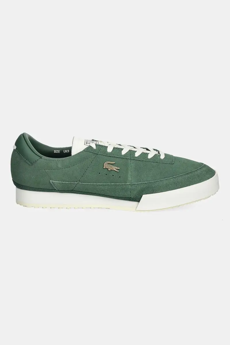 sneakers in camoscio AURA uomo colore verde 50SMA0155 miniatura 2