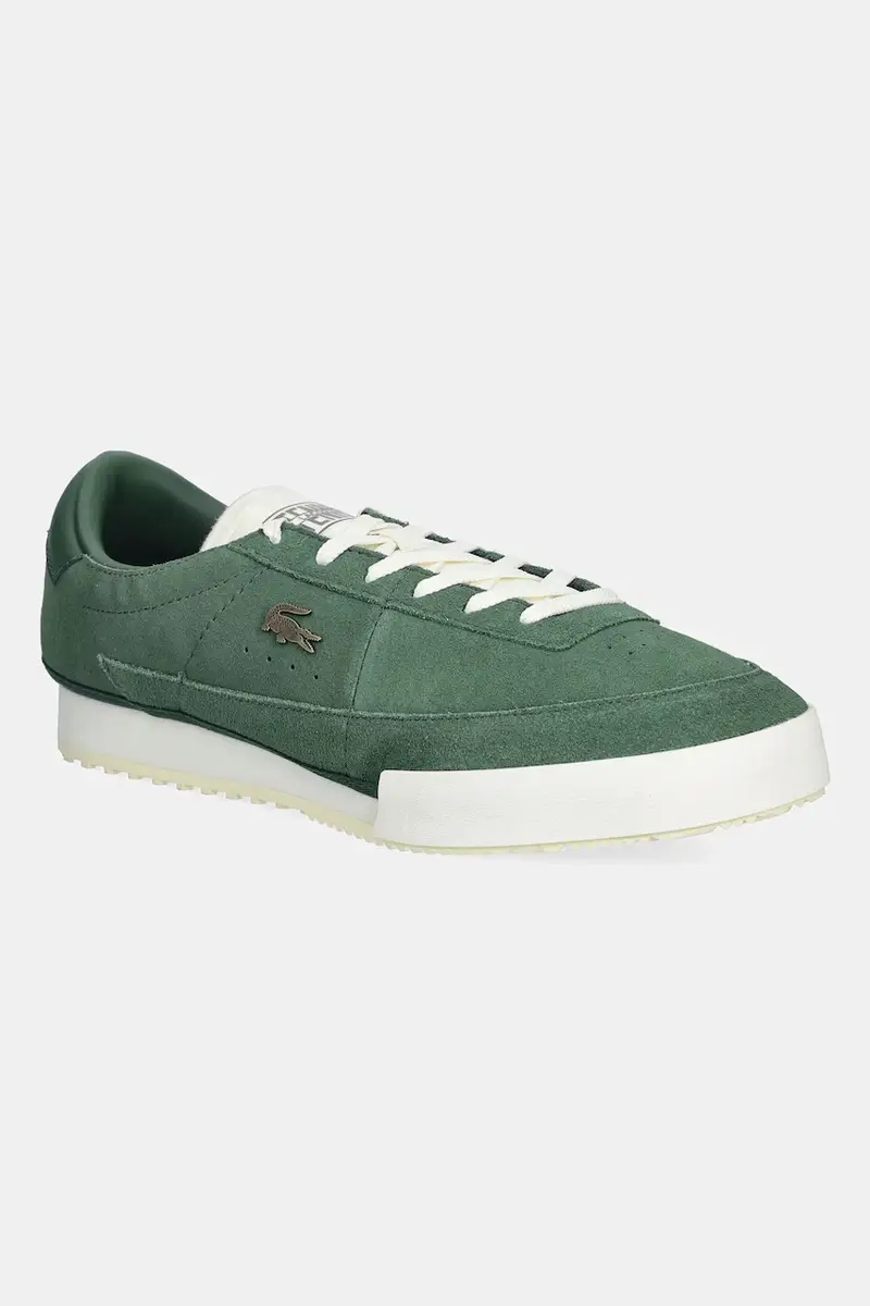 sneakers in camoscio AURA uomo colore verde 50SMA0155