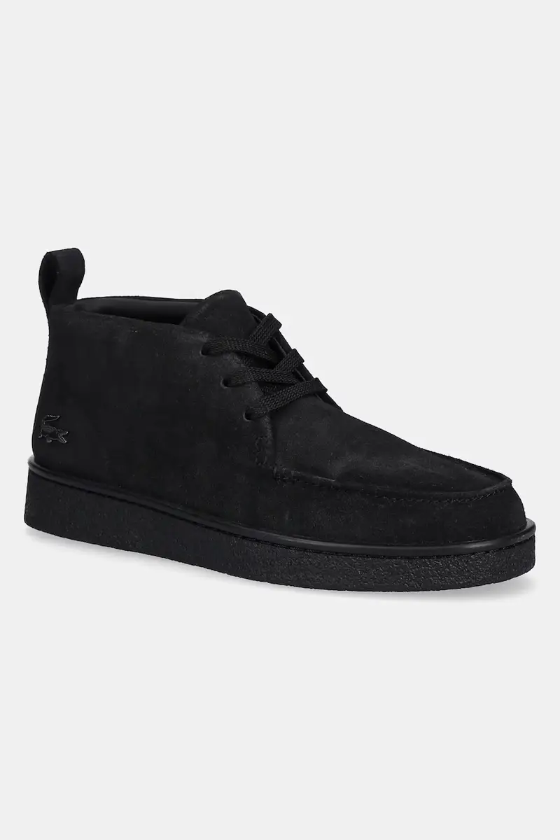 sneakers in camoscio Baseshot Chukka Sneaker uomo colore nero 50SMA0027