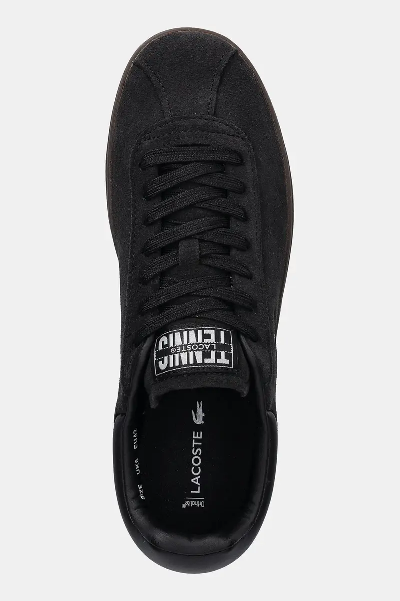 sneakers in camoscio Baseshot Sneakers uomo colore nero 50SMA0026 miniatura 4