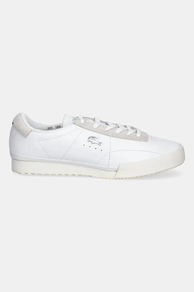 sneakers in pelle AURA uomo colore bianco 50SMA0154 miniatura 2