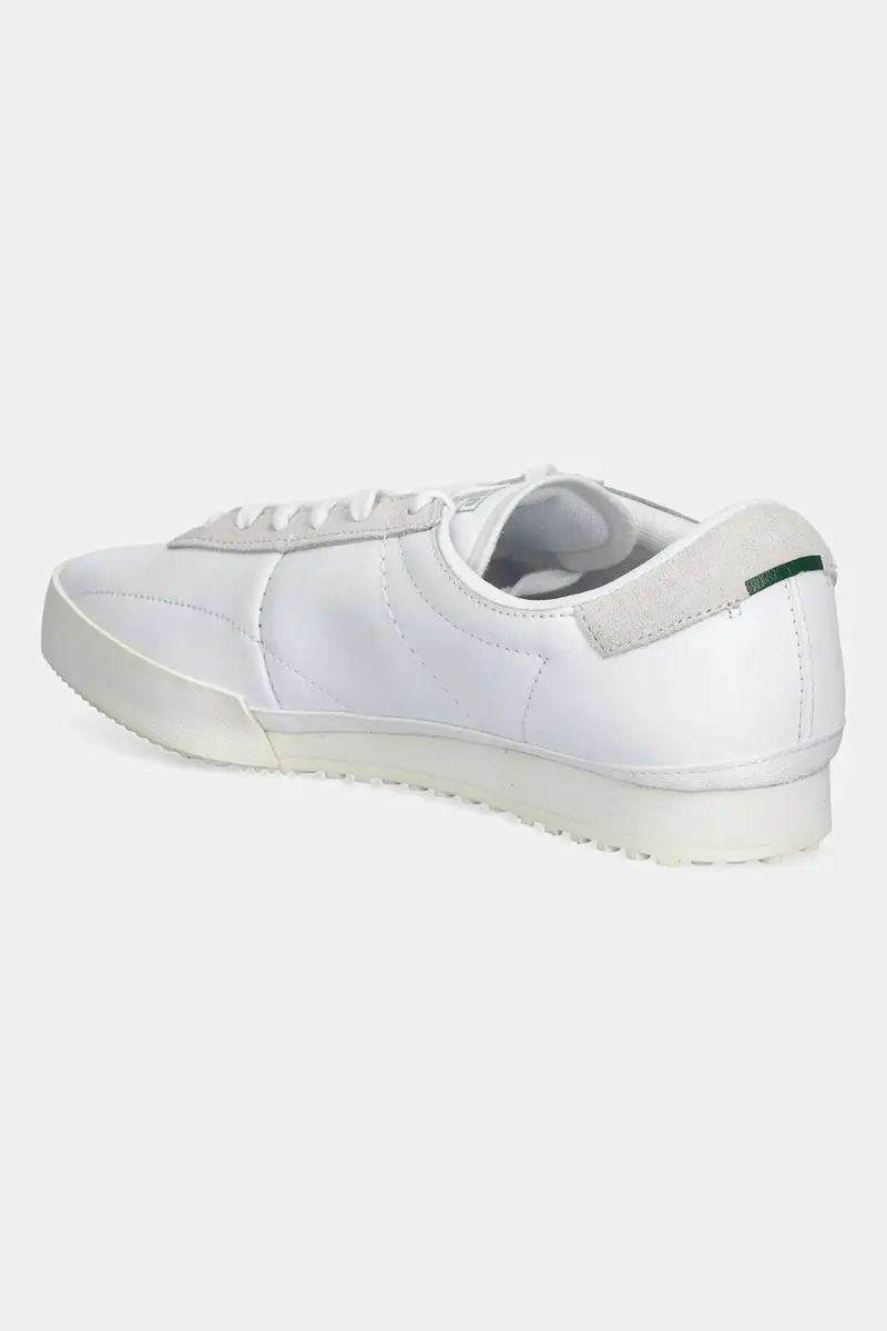 sneakers in pelle AURA uomo colore bianco 50SMA0154 miniatura 3