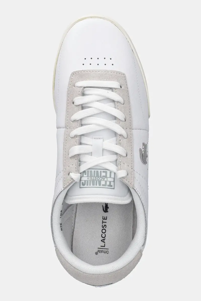 sneakers in pelle AURA uomo colore bianco 50SMA0154 miniatura 4