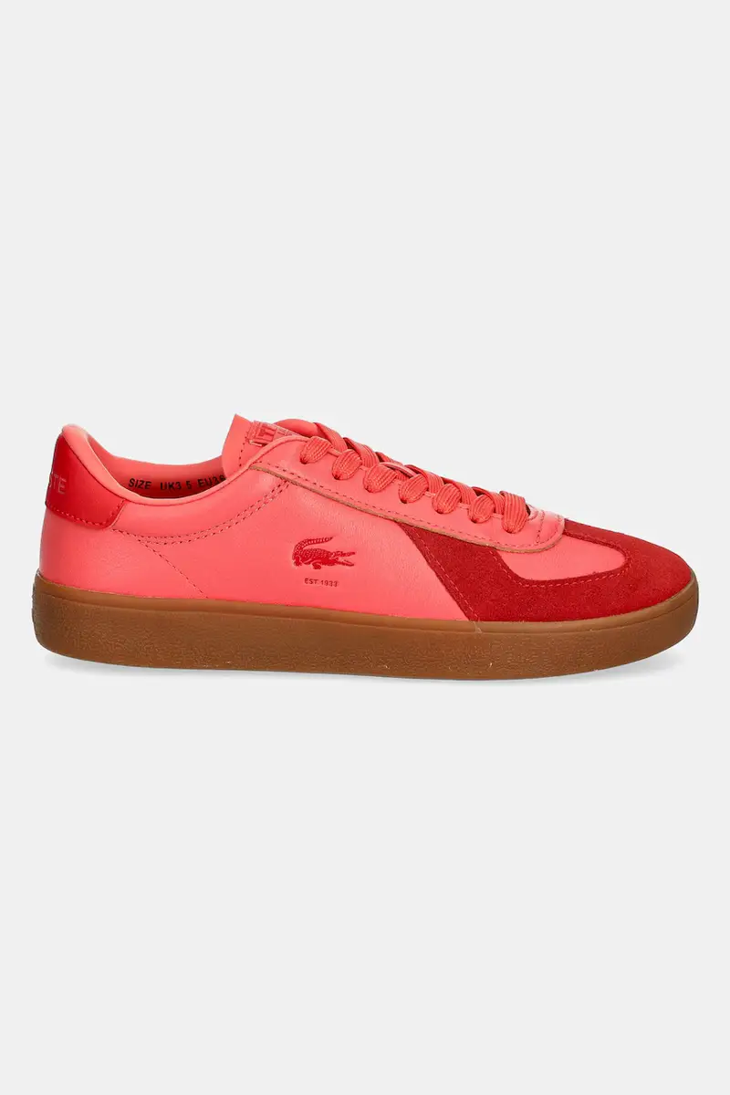 sneakers in pelle BASESHOT PRO donna colore arancione 49SFA0030 miniatura 2