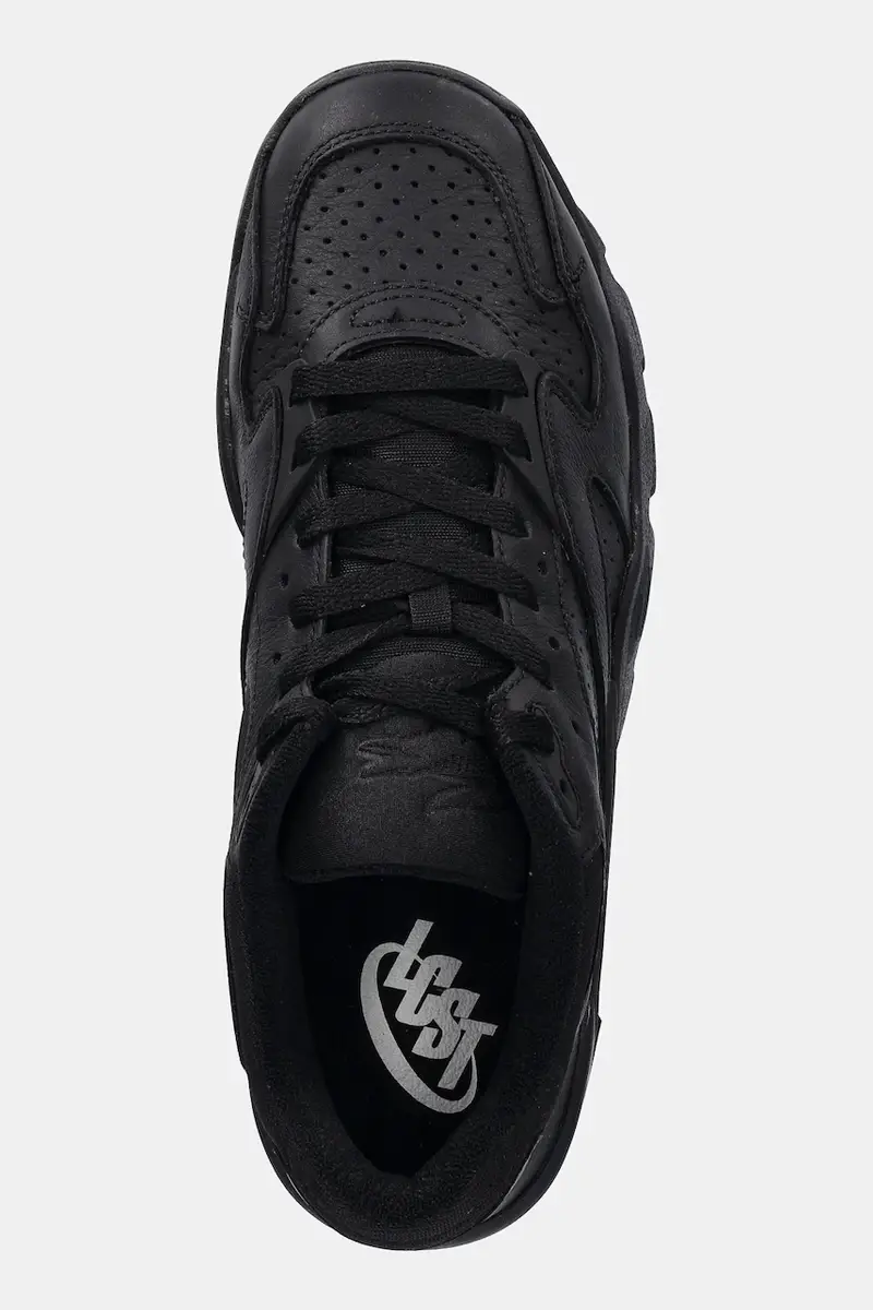 sneakers in pelle Men's Game Trainer uomo colore nero 50SMA0090 miniatura 4