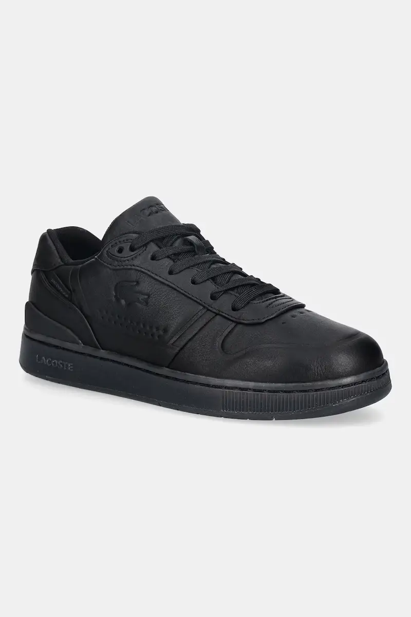 sneakers in pelle T-Clip Shield Sneakers colore nero 50SMA0192