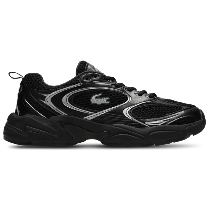 Lacoste Storm 2k male Scarpe - Nero - Tessile, Cuoio, Sintetico - Foot Locker