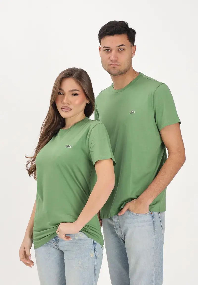 Lacoste T-shirt Donna Verde 4323842 miniatura 2