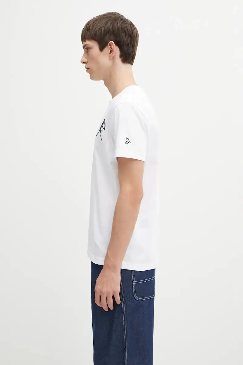 Lacoste T-shirt Bianco 3972993 miniatura 2