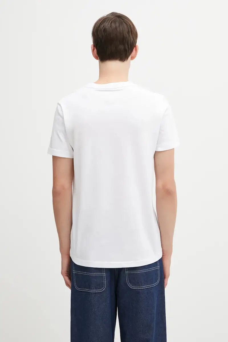Lacoste T-shirt Bianco 3972993 miniatura 3