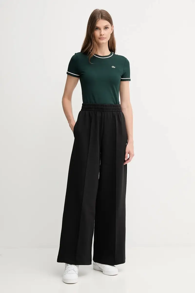 Lacoste T-shirt Donna Verde 3427787 miniatura 2