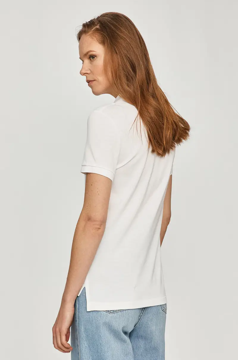 Lacoste T-shirt Bianco 2808646 miniatura 3