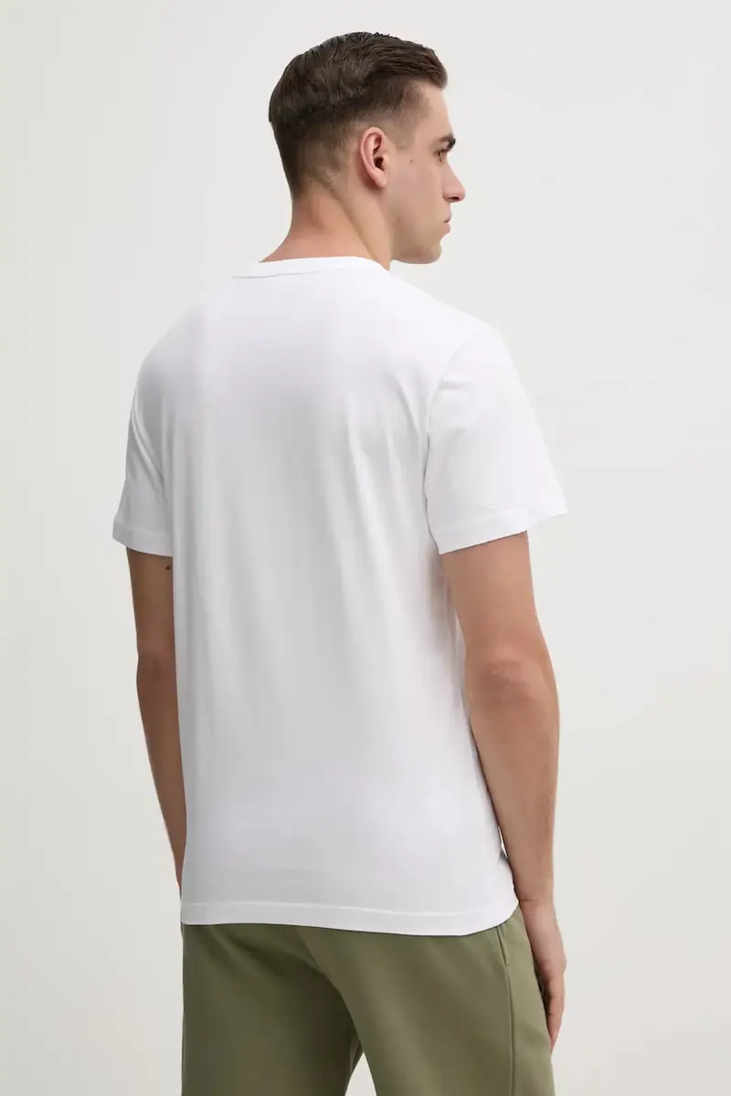 Lacoste T-shirt Bianco 3980983 miniatura 3