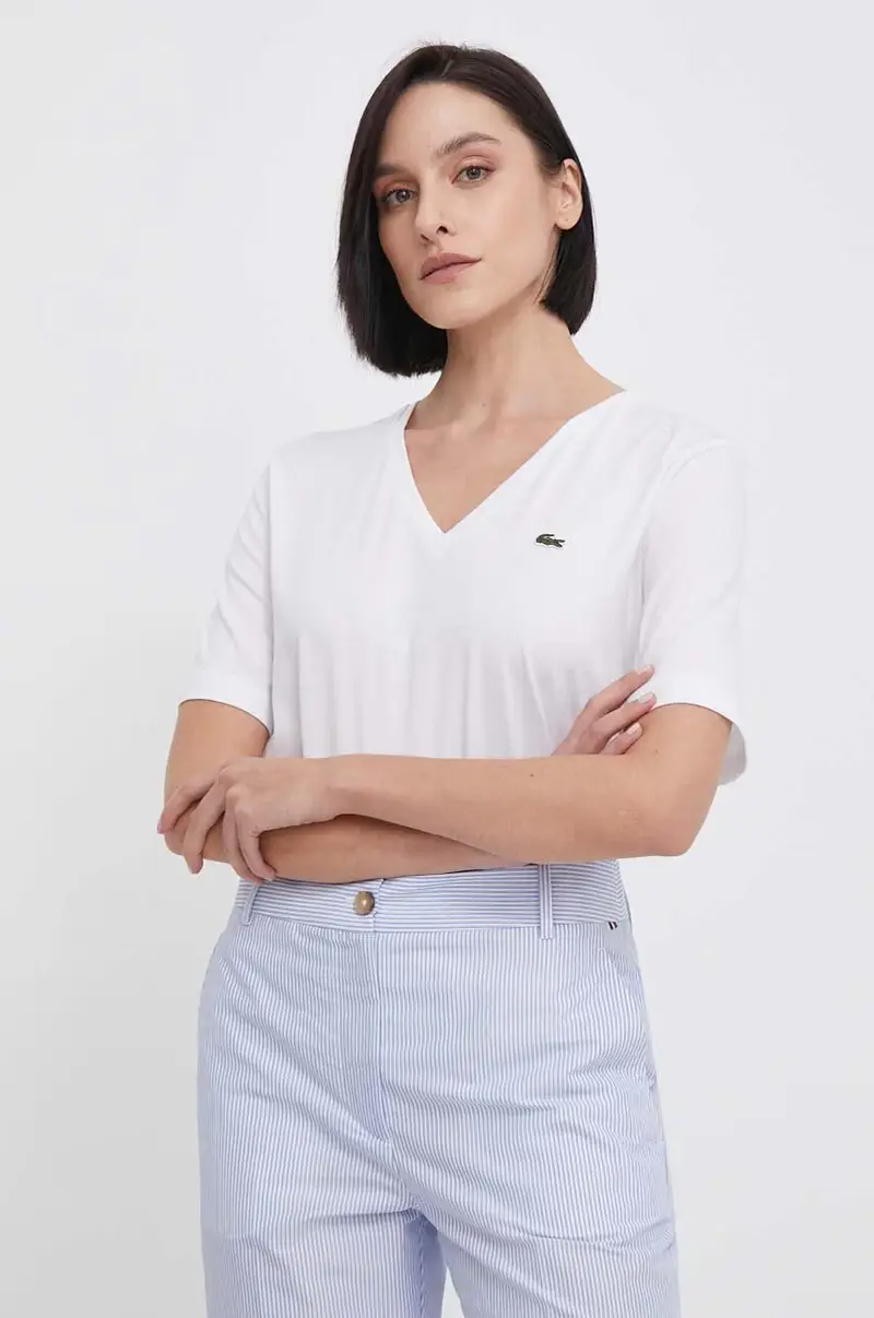 Lacoste T-shirt Donna Bianco 2808707