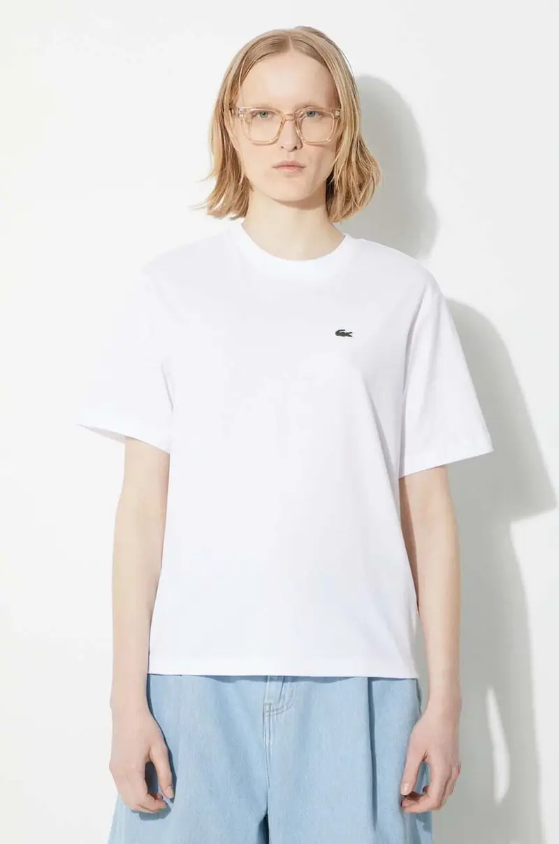 Lacoste T-shirt Donna Bianco 2245041
