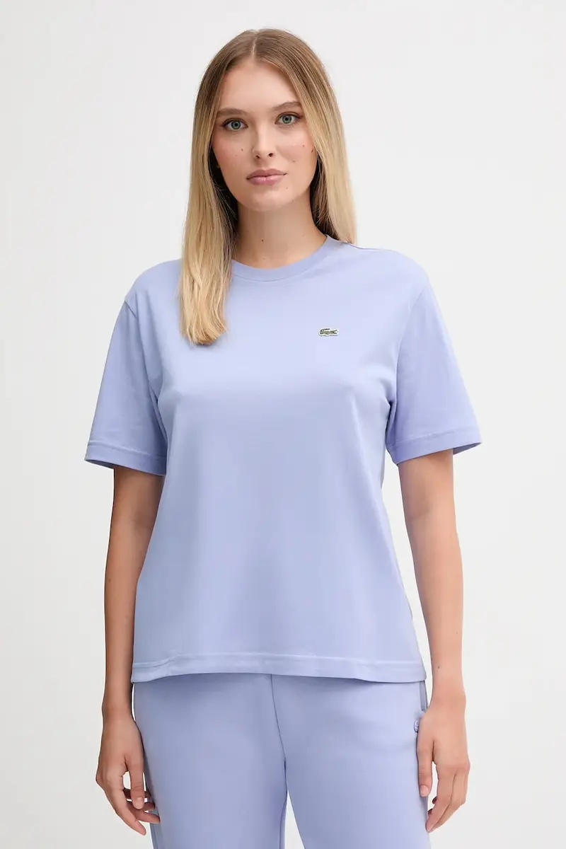 Lacoste T-shirt Donna Blu 2246505