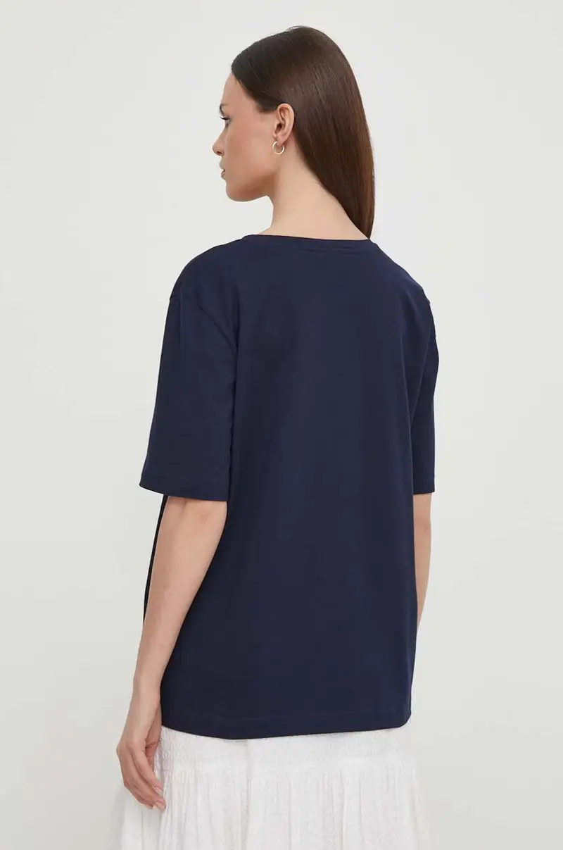 Lacoste T-shirt Donna Blu 2808865 miniatura 3