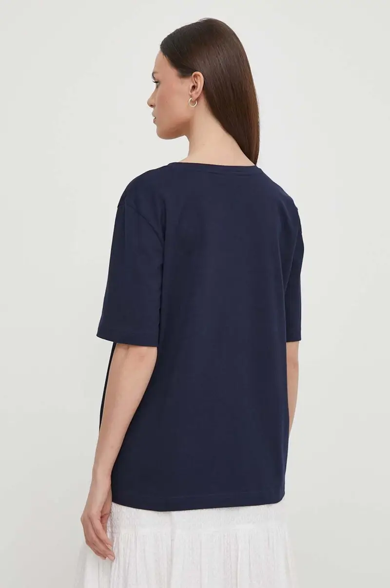 Lacoste T-shirt Donna Blu 3423781 miniatura 3