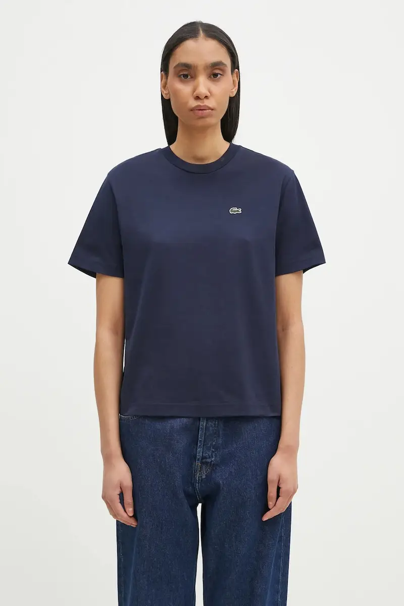 Lacoste T-shirt Donna Blu 2247788