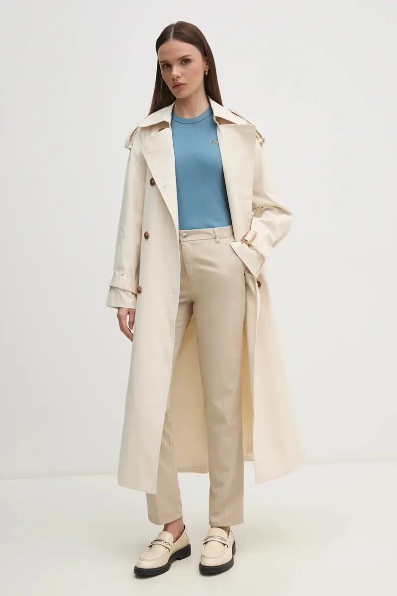 Lacoste T-shirt Donna Blu 3132083 miniatura 2