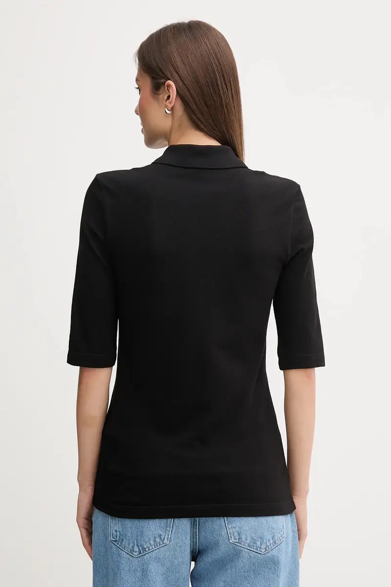 Lacoste T-shirt Nero 3426591 miniatura 3