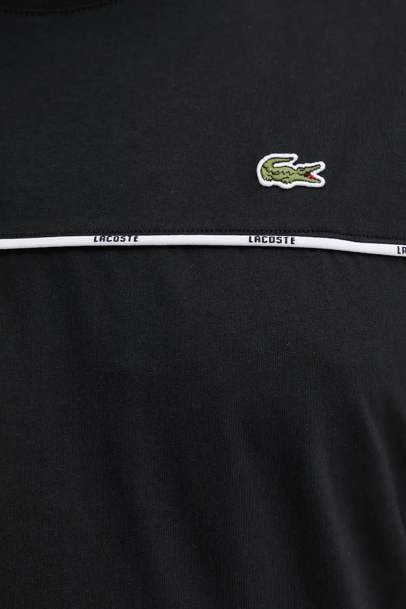 Lacoste T-shirt Nero 3981646 miniatura 5