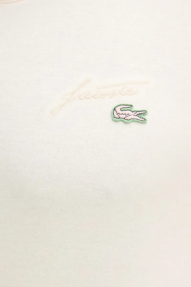 Lacoste T-shirt Uomo Beige 3121552 miniatura 5