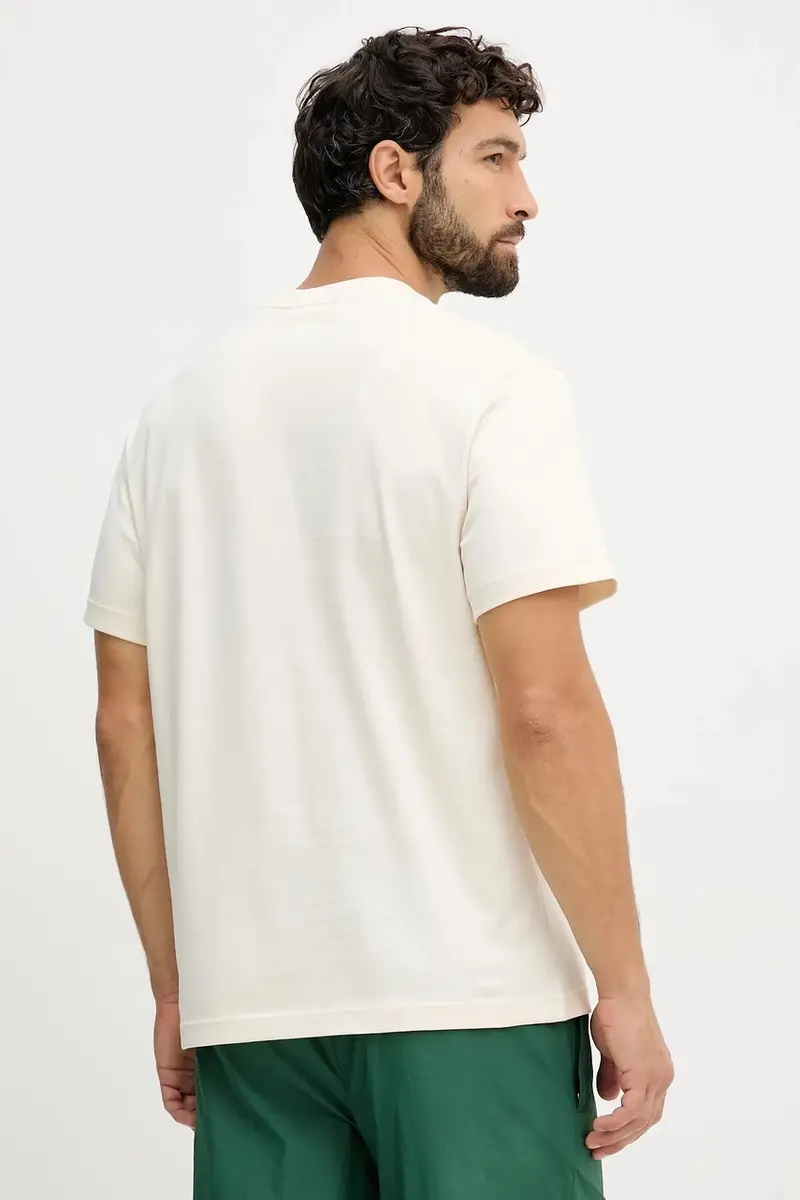 Lacoste T-shirt Uomo Beige 3574869 miniatura 3