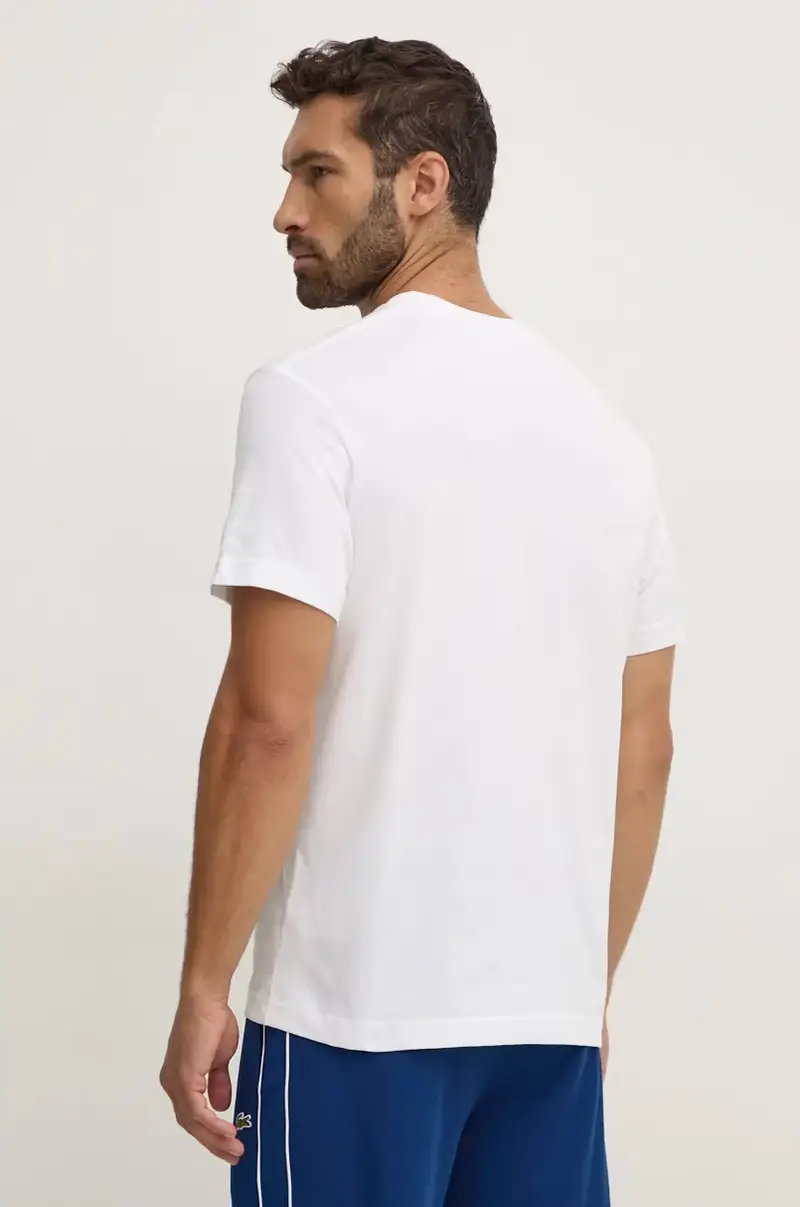 Lacoste T-shirt Uomo Bianco 2722415 miniatura 3