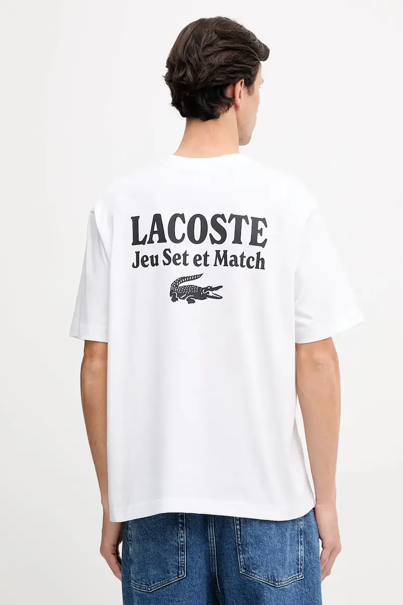 Lacoste T-shirt Uomo Bianco 3423622