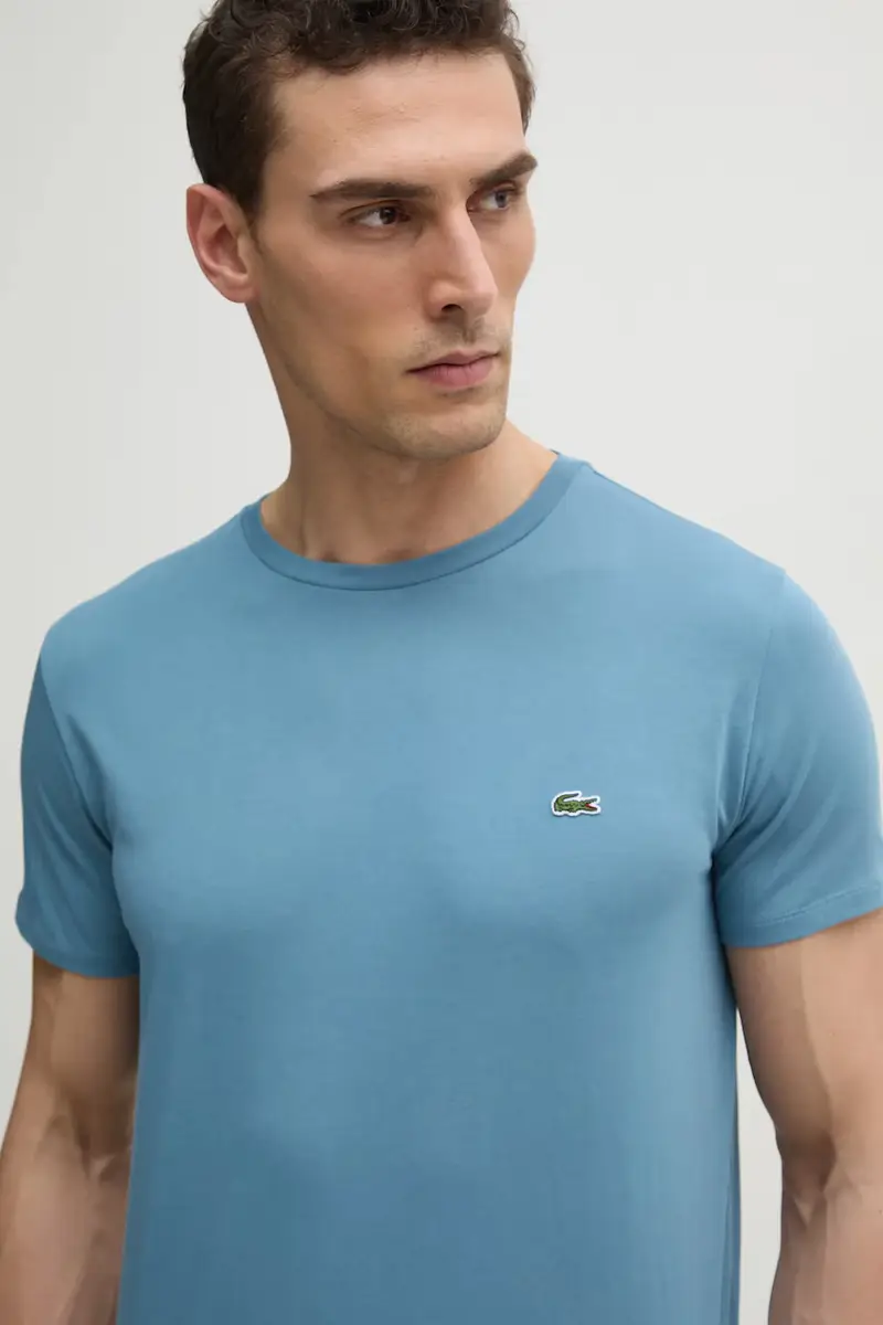 Lacoste T-shirt Uomo Bianco 3423670 miniatura 2