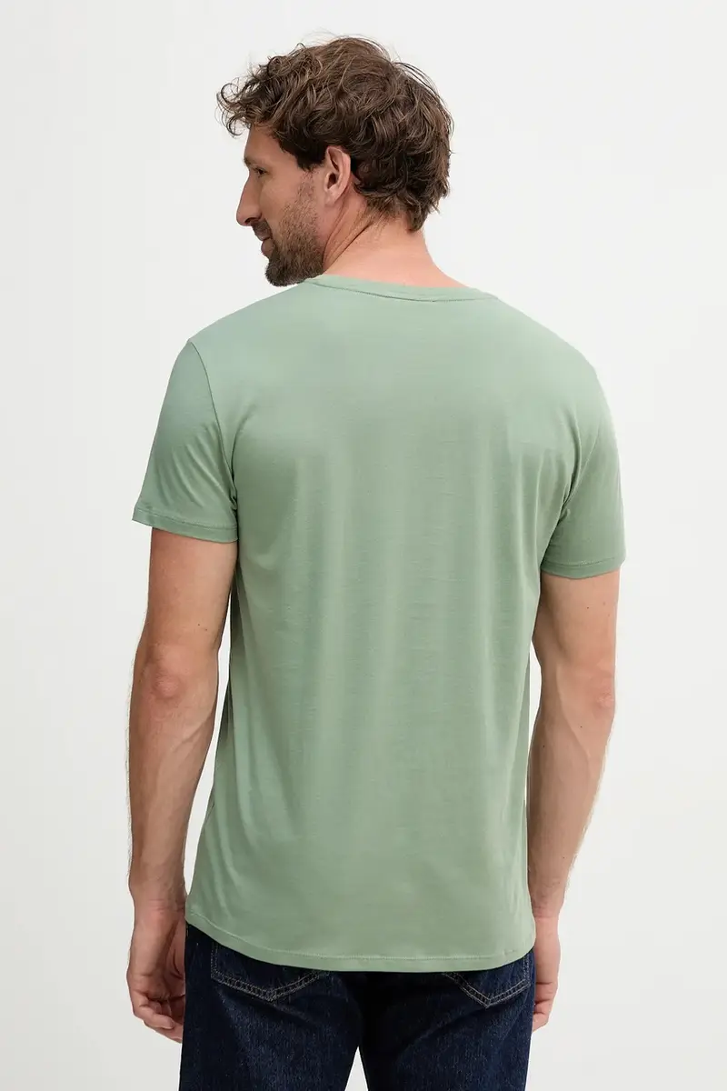 Lacoste T-shirt Uomo Bianco 3427748 miniatura 3