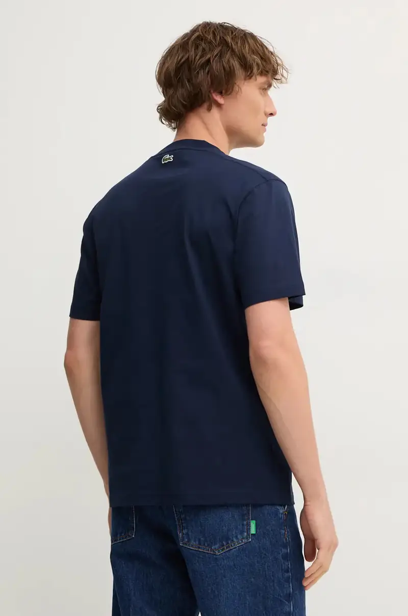 Lacoste T-shirt Uomo Blu 2722435 miniatura 3