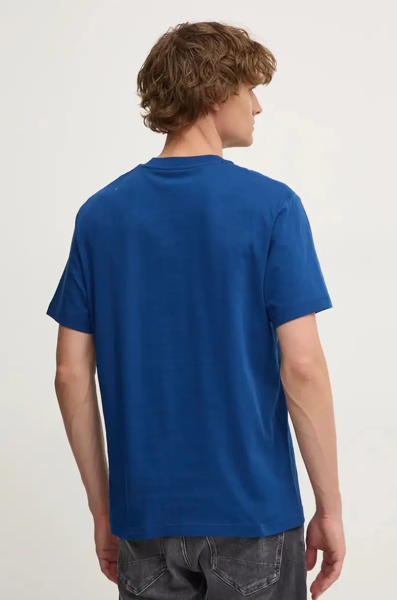 Lacoste T-shirt Uomo Blu 3423783 miniatura 3