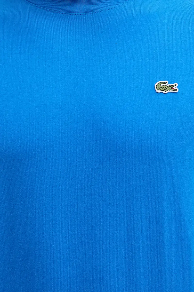 Lacoste T-shirt Uomo Blu 3427844 miniatura 4