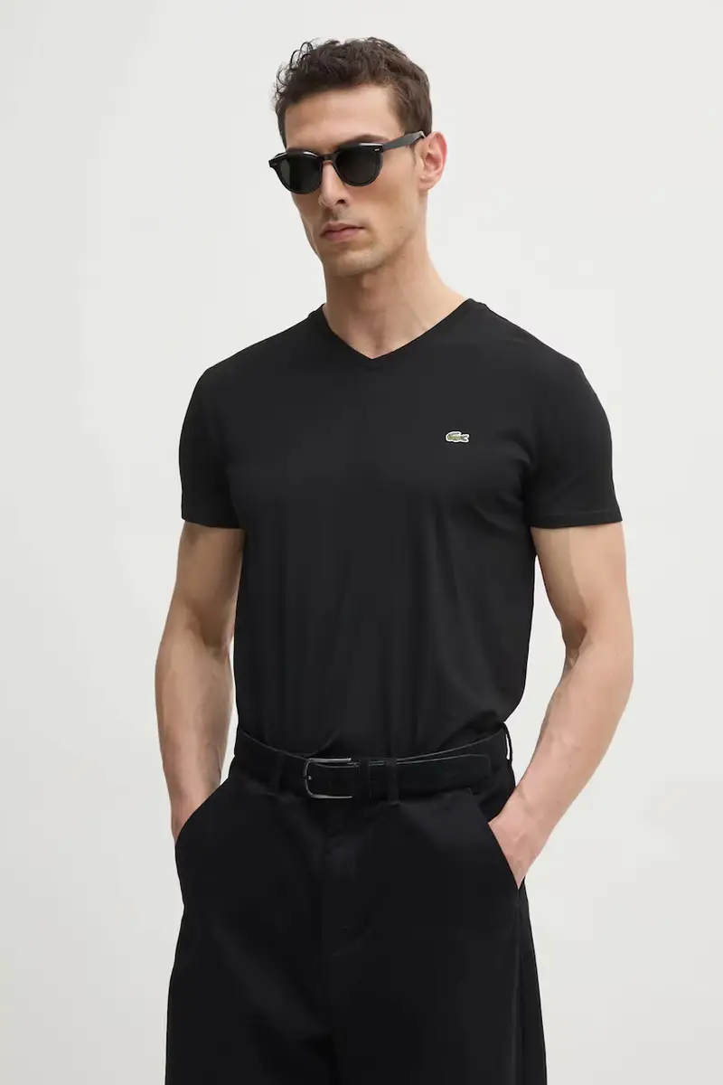 Lacoste T-shirt Uomo Nero 2809730